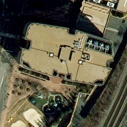Crystal City Sand Volleyball Courts — aerial view