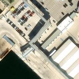 Vista aérea de Baleària Port — P2/P3 larga estancia (Dénia)