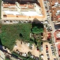 Vista aérea de Bolsas c/ Isaac Peral (oeste)