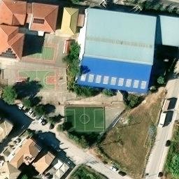 Volleyball Court — aerial view