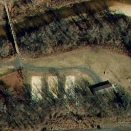 Sand Volleyball Court, Alexandria, VA — aerial view