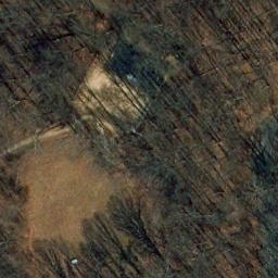 Volleyball Court, North Springfield, VA — aerial view