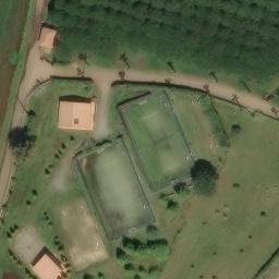 Volleyball Court near Maierato — aerial view