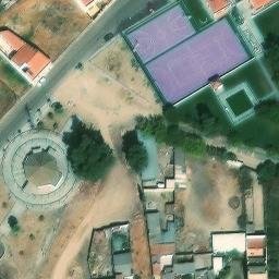Cancha de Vóleibol — aerial view