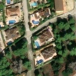 Vista aérea de La Guardia Park — parada del tren de la Granadella (Xàbia)