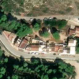 Vista aérea de Parking de la Granadella (c/ Pic Tort) (Xàbia)