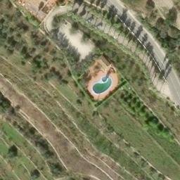 Vista aérea de Carretera d'Oliva a Polop