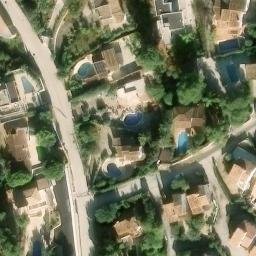 Vista aérea de Parking Portet (Moraira (Teulada))