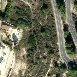 Vista aérea de Aparcamiento Cala Fustera