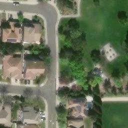 HERON PARK Volleyball Court (GIS 3376) — aerial view