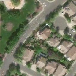 REDBUD PARK Volleyball Court (GIS 3364) — aerial view