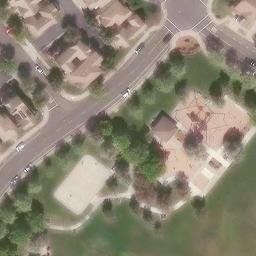 KOKOMO PARK Volleyball Court (GIS 5676) — aerial view