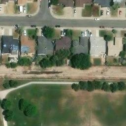 ROBLA COMMUNITY PARK Volleyball Court (GIS 2078) — aerial view