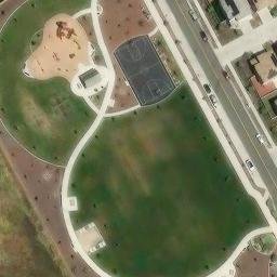 FONG RANCH PARK Volleyball Court (GIS 5733) — aerial view