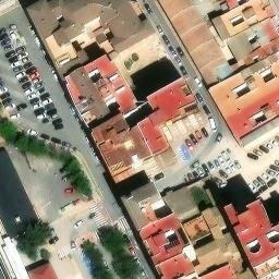 Vista aérea de Calle Isaac Albéniz