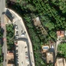 Vista aérea de Bolsa del carrer Llavador
