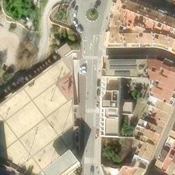 Vista aérea de Cementerio-Muixara