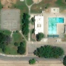 CARL JOHNSTON PARK Volleyball Court (GIS 5516) — aerial view