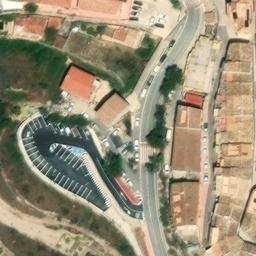 Vista aérea de Avinguda d'Alcoi (Sella)