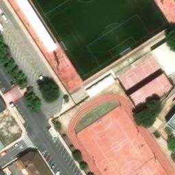 Vista aérea de Tinent General Ripoll (Castalla)