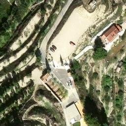 Vista aérea de Carrer la Coma (Relleu)