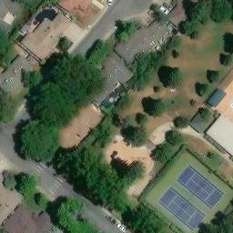 GLENN HALL PARK Volleyball Court (GIS 921) — aerial view