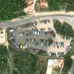 Vista aérea de Gran bolsa del pueblo