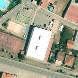 Cancha de Voleibol — aerial view