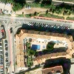 Vista aérea de Recinto Ferial (Av. Inglaterra)