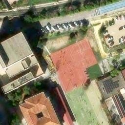 Volleyball Court — aerial view