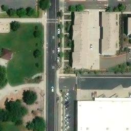 MAE FONG PARK Volleyball Court (GIS 1421) — aerial view