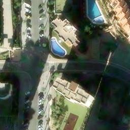 Vista aérea de Vía Parque — Av. Xixó (Benidorm)