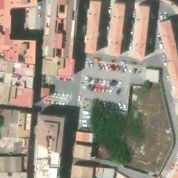 Vista aérea de Plaça de les Monges