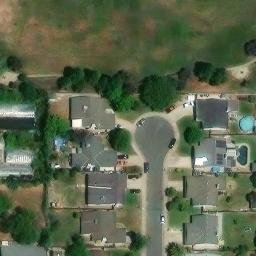 BILLY BEAN JR MEMORIAL PARK at COLONIAL MANOR Volleyball Court (GIS 1398) — aerial view