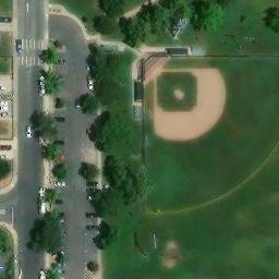 GEORGE SIM PARK Volleyball Court (GIS 1324) — aerial view
