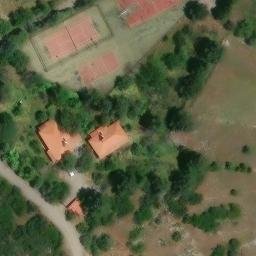 Volleyball Court — aerial view