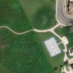 LEVAR BURTON PARK Volleyball Court (GIS 175) — aerial view