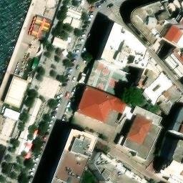 Volleyball Court — aerial view