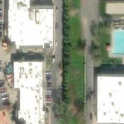 Sand Volleyball Court, Elk Grove, CA — aerial view