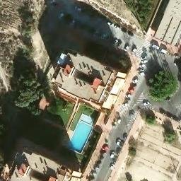Volleyball Court — aerial view