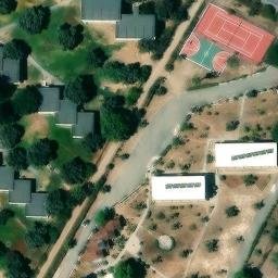 Volleyball Court — aerial view