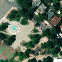 Volleyball Court — aerial view