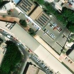 Vista aérea de Hospital (Ramón y Cajal)