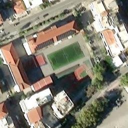 Volleyball Court — aerial view