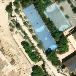 Volleyball Court — aerial view