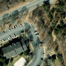 Sand Volleyball Court, Stafford Lakes Village, VA — aerial view