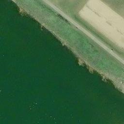 Magic Island Sand Courts — aerial view
