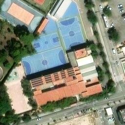 Volleyball Court — aerial view