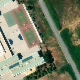 Volleyball Court — aerial view