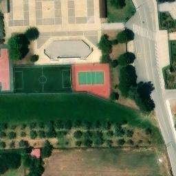 Volleyball Court — aerial view